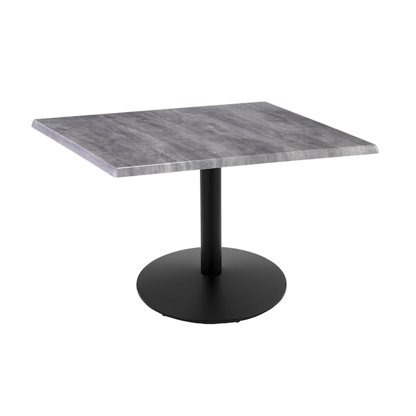 30" Tall In/Outdoor All-Season Table, 36" x 36" Square Greystone Top